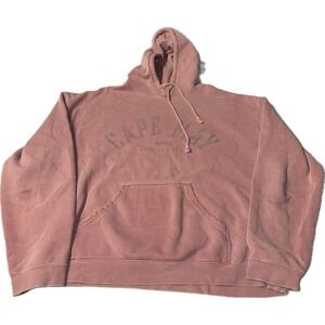 Cape May New Jersey Pink Sweatshirt Hoodie‎ Men's XL Authentic Pigment